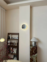 Calacatta Oro Round Sconce