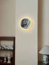 Calacatta Oro Round Sconce