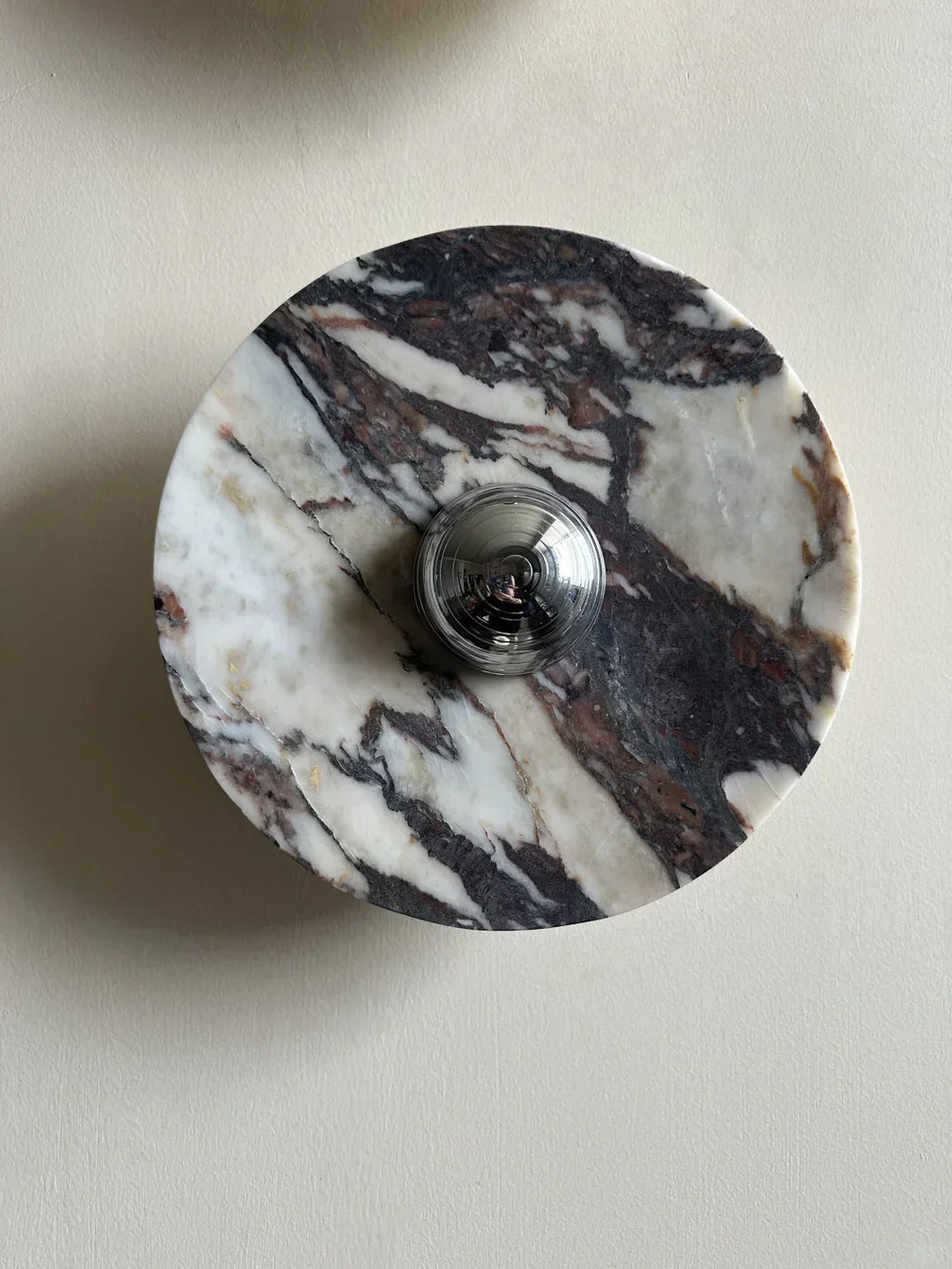 Calacatta Oro Round Sconce