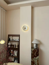 Calacatta Oro Round Sconce