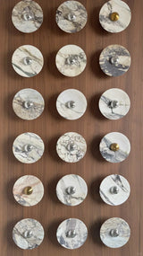 Calacatta Oro Round Sconce