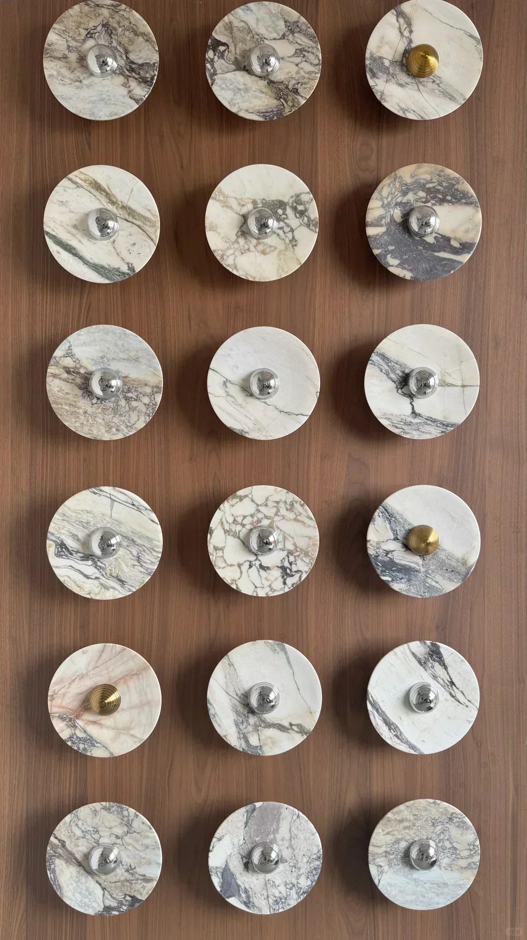 Calacatta Oro Round Sconce