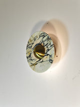 Calacatta Oro Round Sconce
