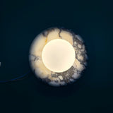 Calacatta Viola Marble Bowl Sconce