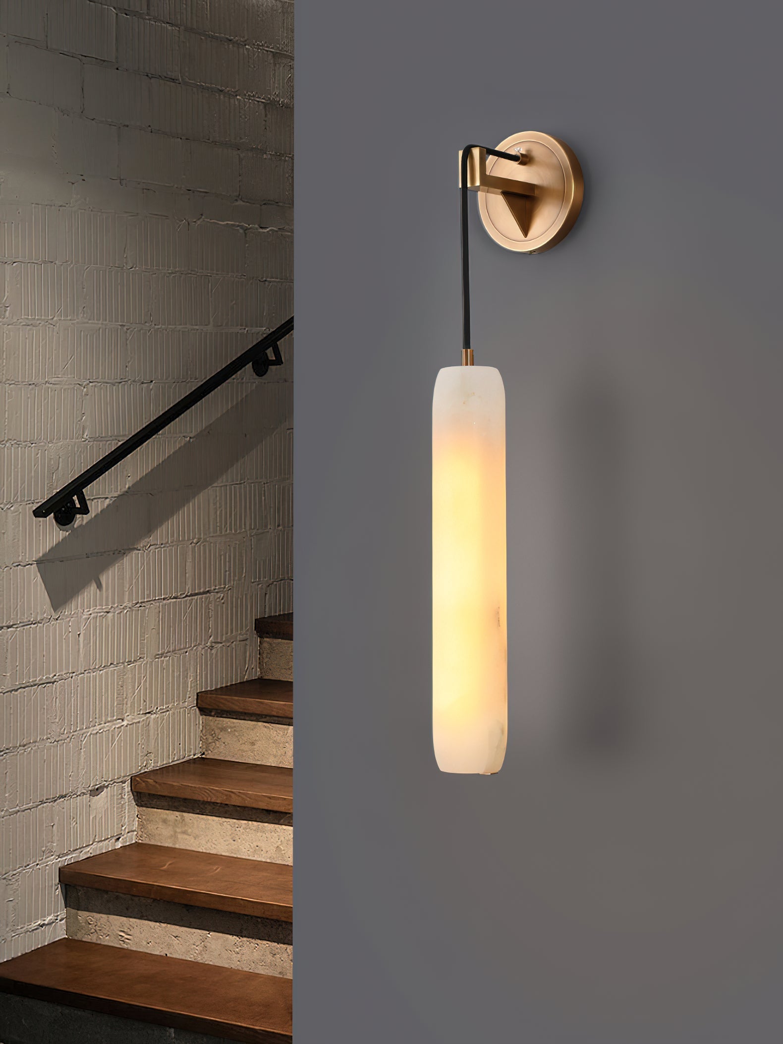Caldwell Alabaster Wall Sconce