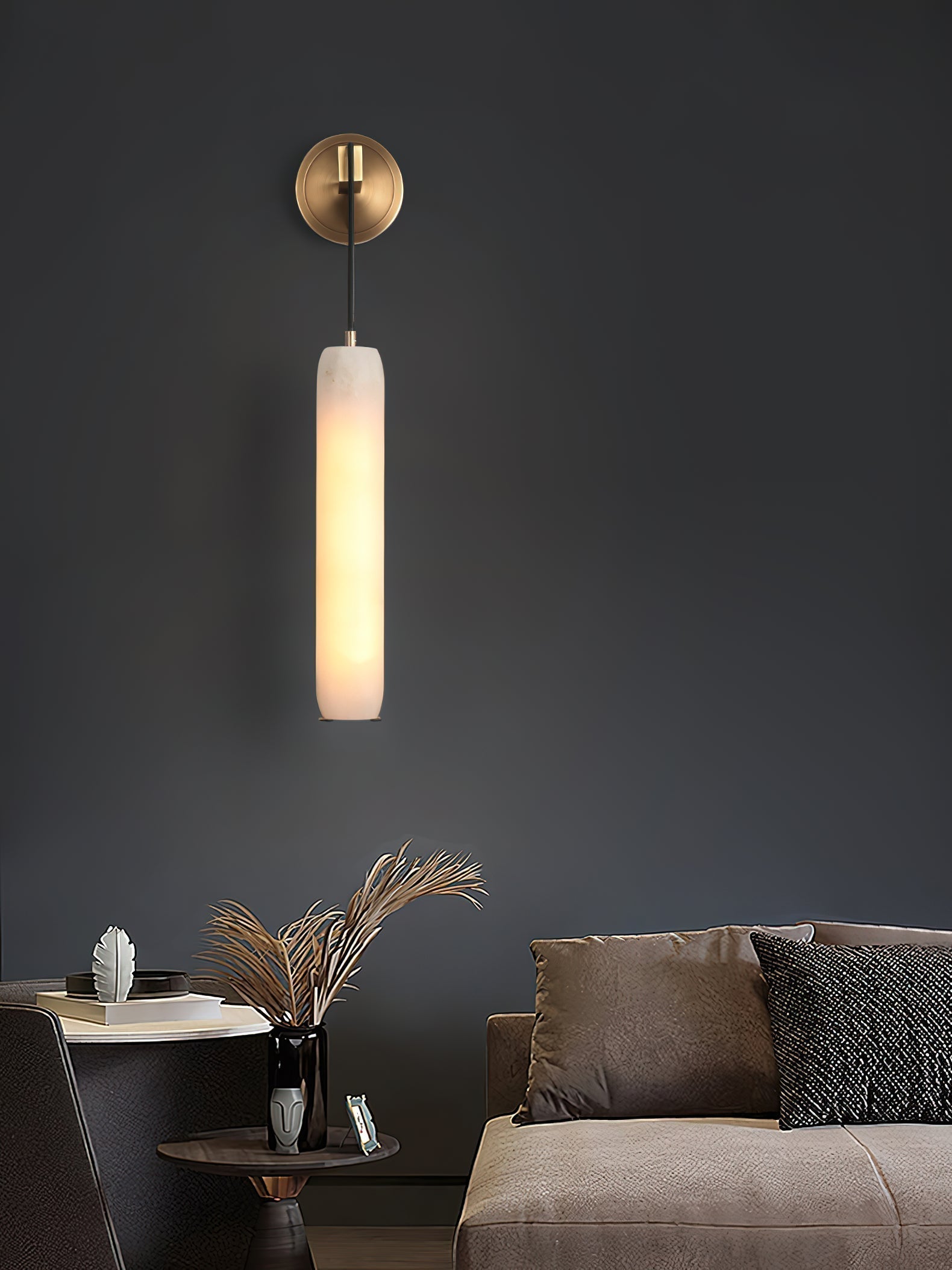 Caldwell Alabaster Wall Sconce