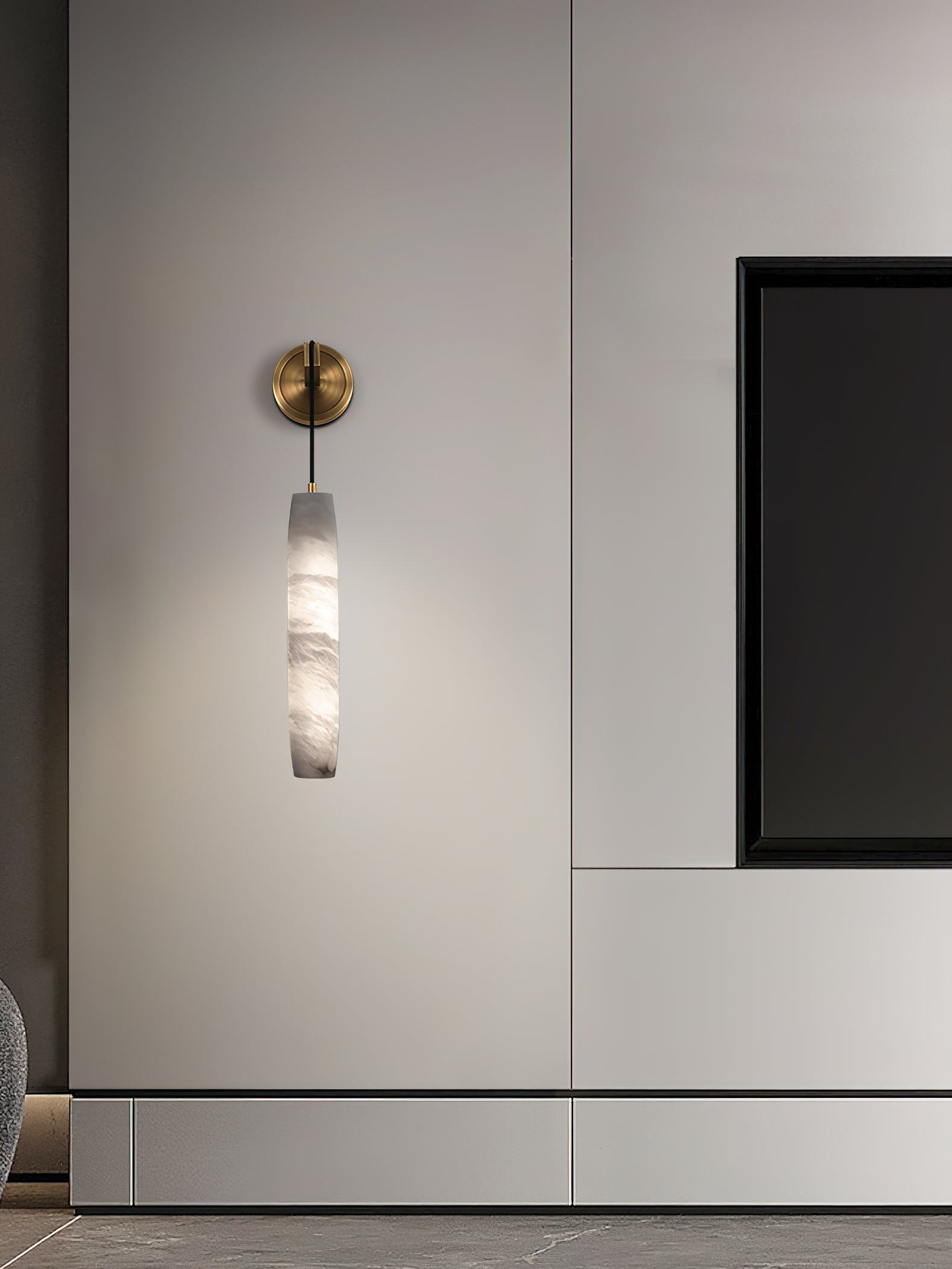 Caldwell Alabaster Wall Sconce