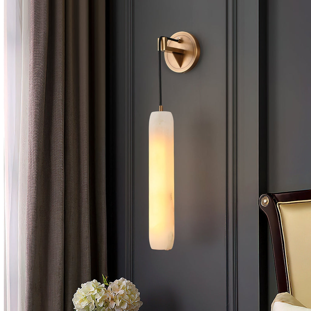 Caldwell Alabaster Wall Sconce