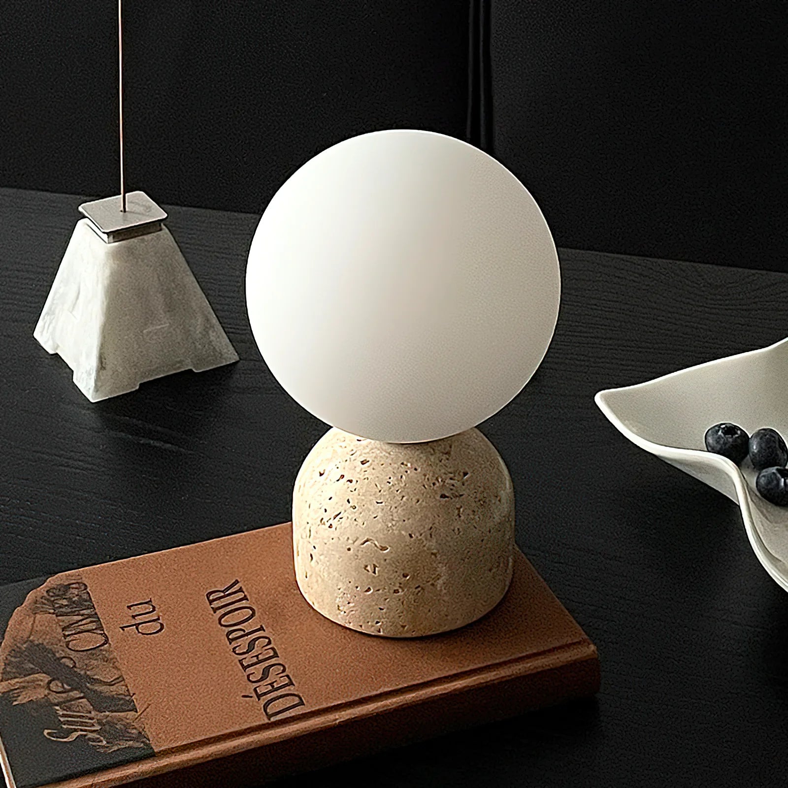 Calla Marble Table Lamp