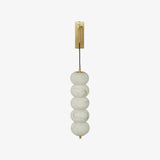 Campanula Alabaster Sconce
