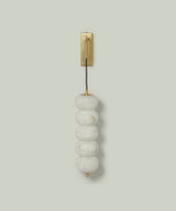 Campanula Alabaster Sconce