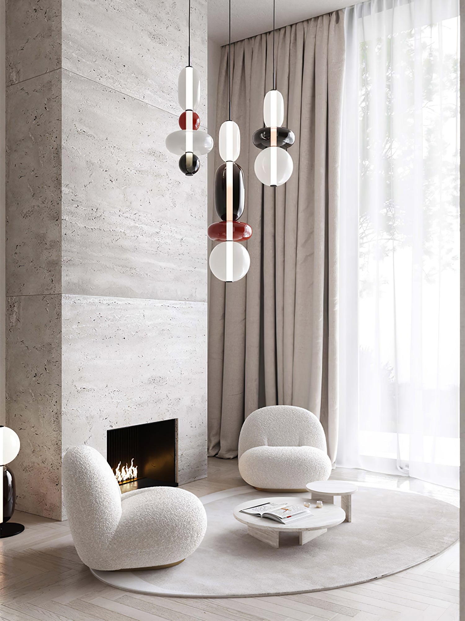 Pebbles Pendant Light