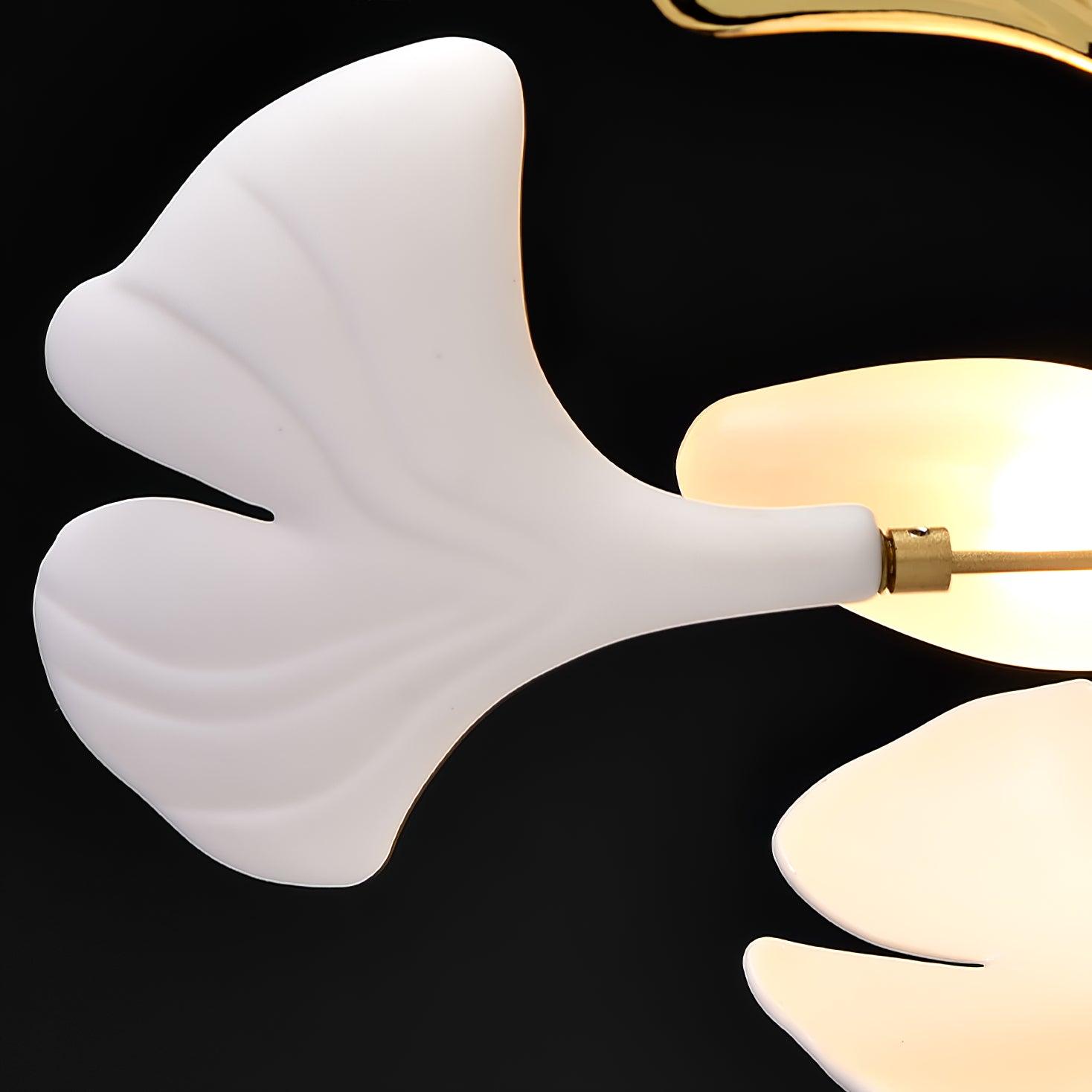 Carias Ceramic Ginkgo Chandelier Upward