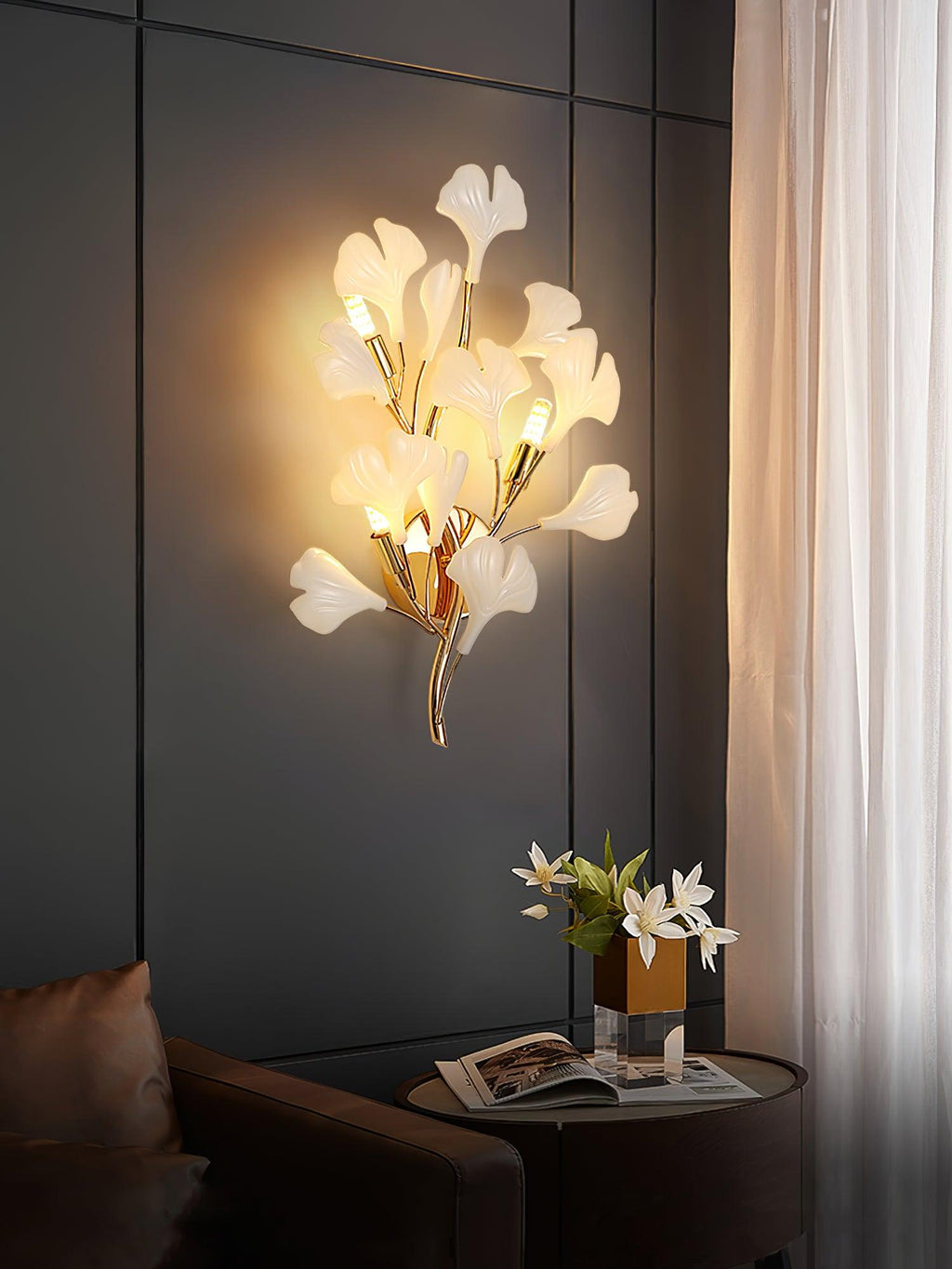 Carias Series Ceramic Wall Sconce