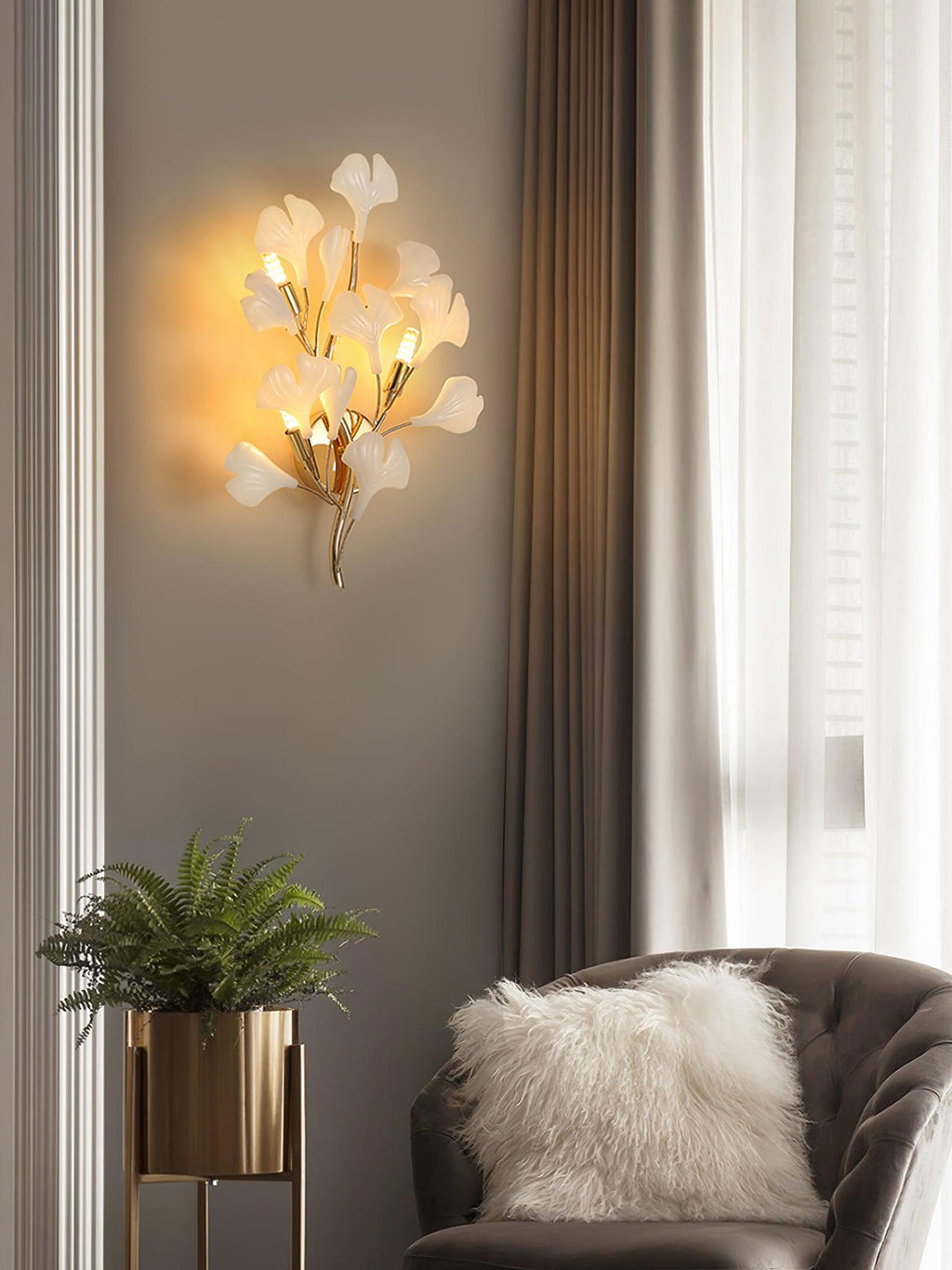 Carias Series Ceramic Wall Sconce