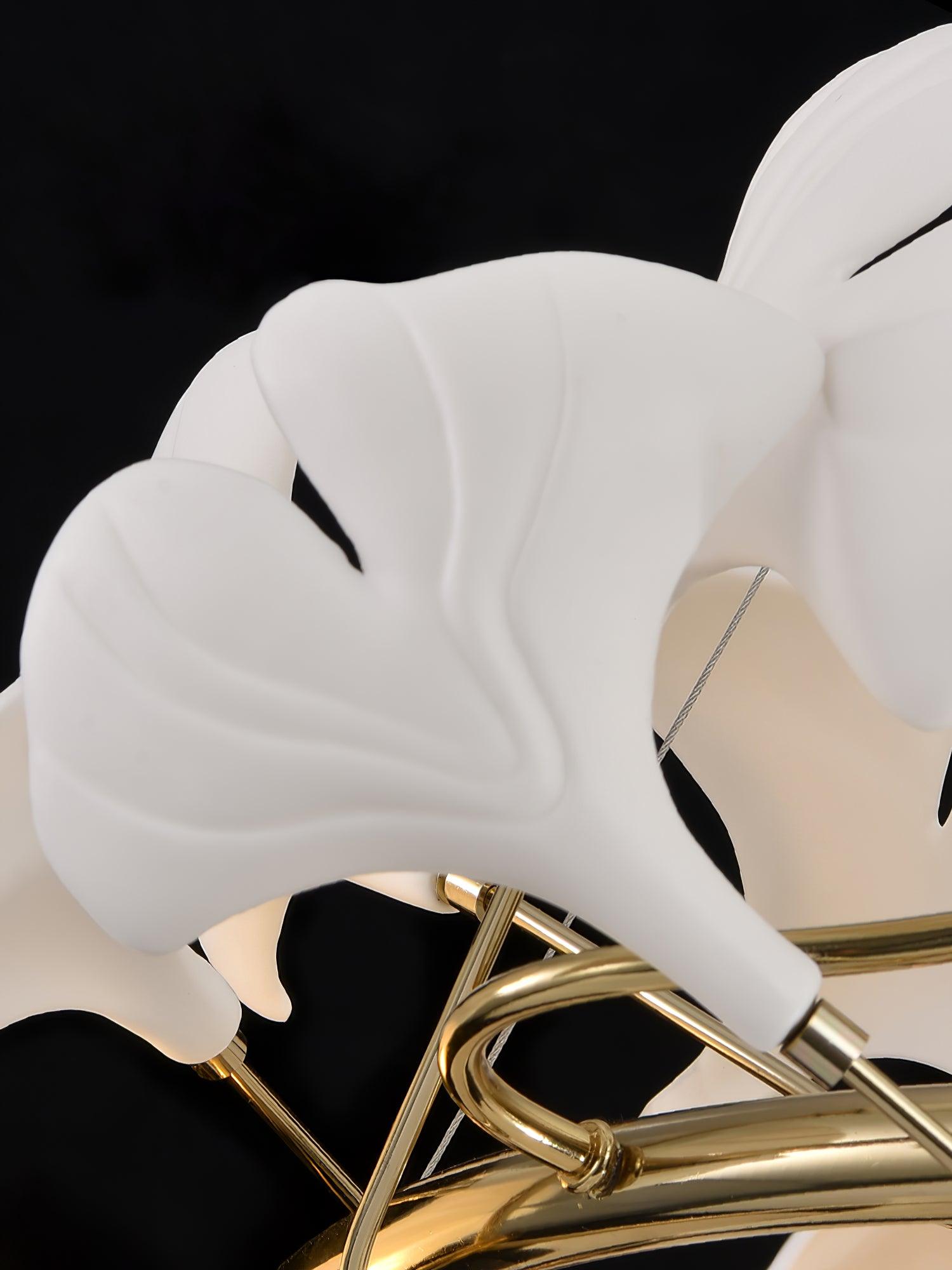 Carias Ceramic Ginkgo Chandelier Wonderland
