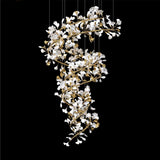 Carias Ceramic Ginkgo Chandelier Wonderland