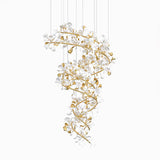 Carias Ceramic Ginkgo Chandelier Wonderland