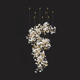 Carias Ceramic Ginkgo Chandelier Wonderland