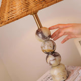 Viola Marble Table Lamp
