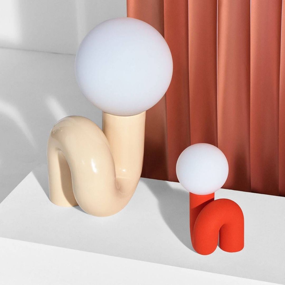 Celeste ZigZag Table Lamp