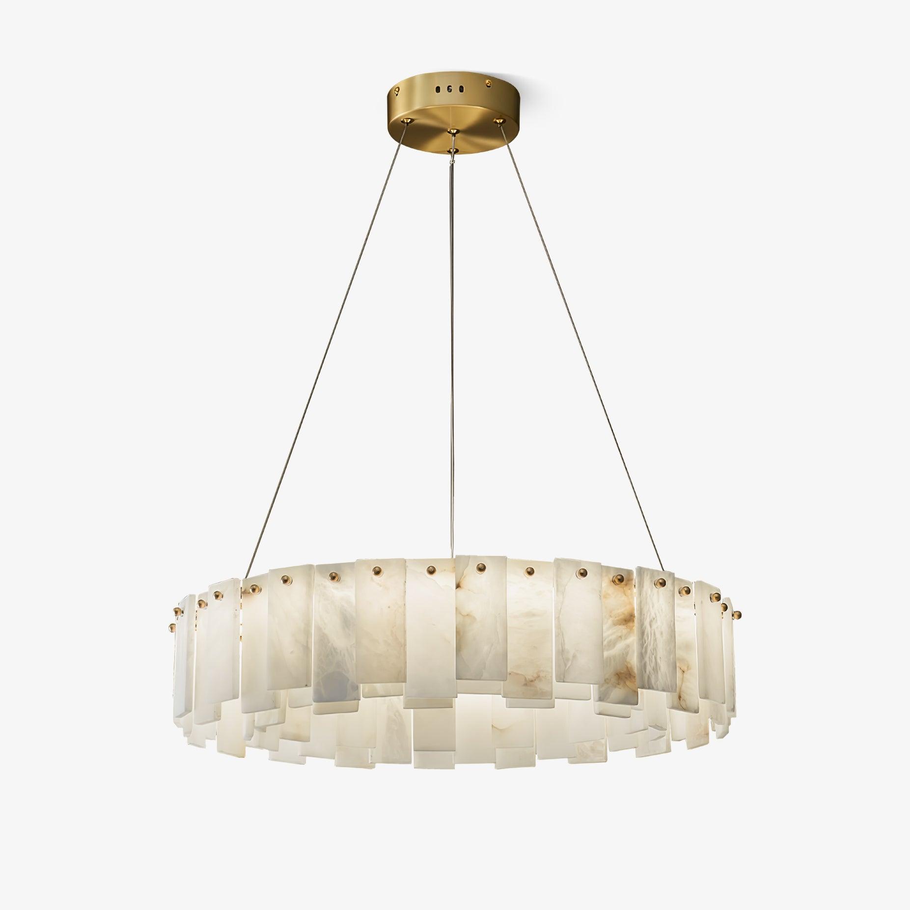 Flinchum Alabaster Chandelier