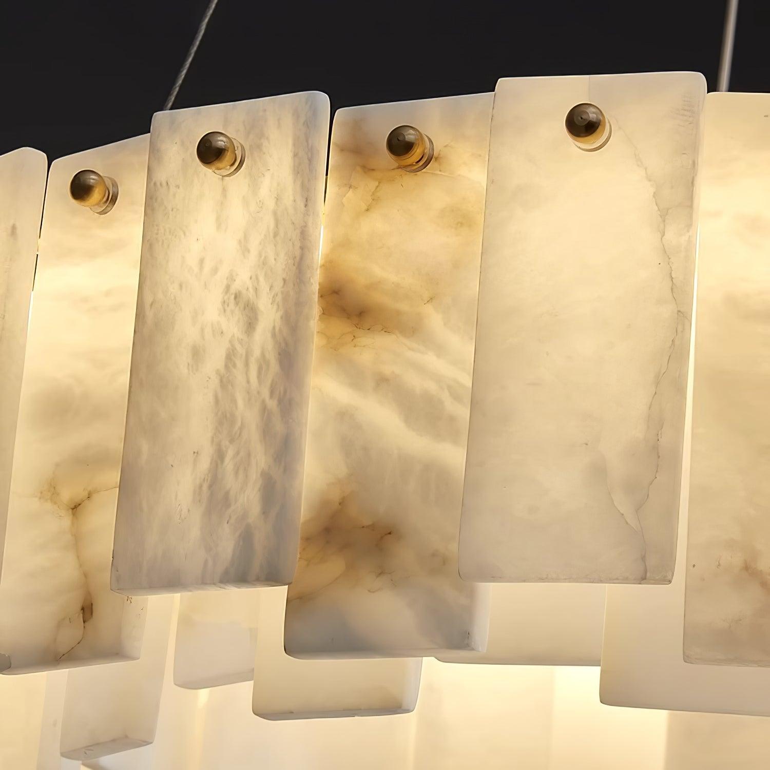 Flinchum Alabaster Chandelier
