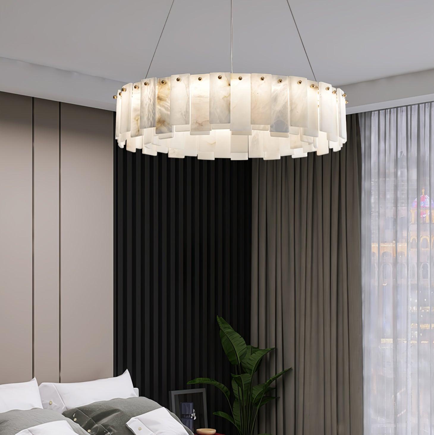 Flinchum Alabaster Chandelier