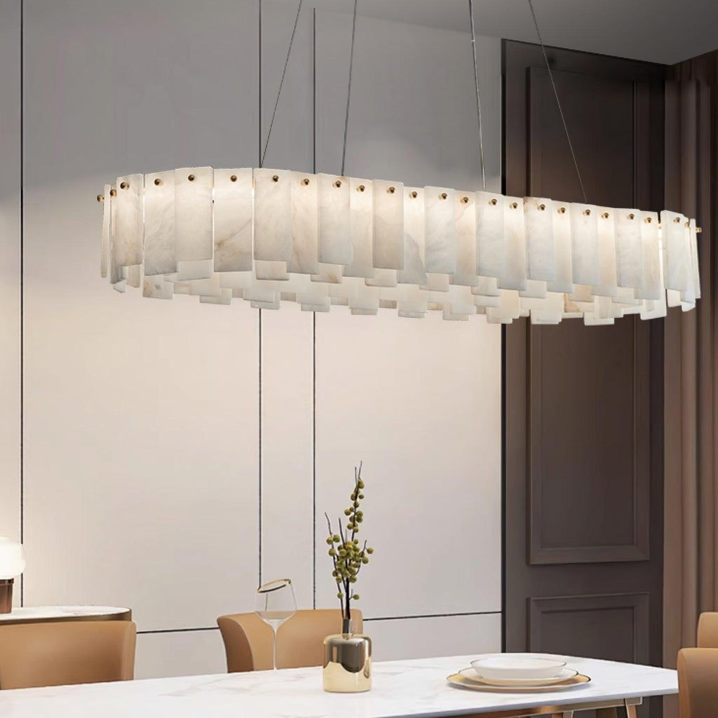 Flinchum Alabaster Chandelier