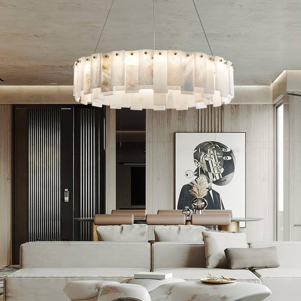 Flinchum Alabaster Chandelier