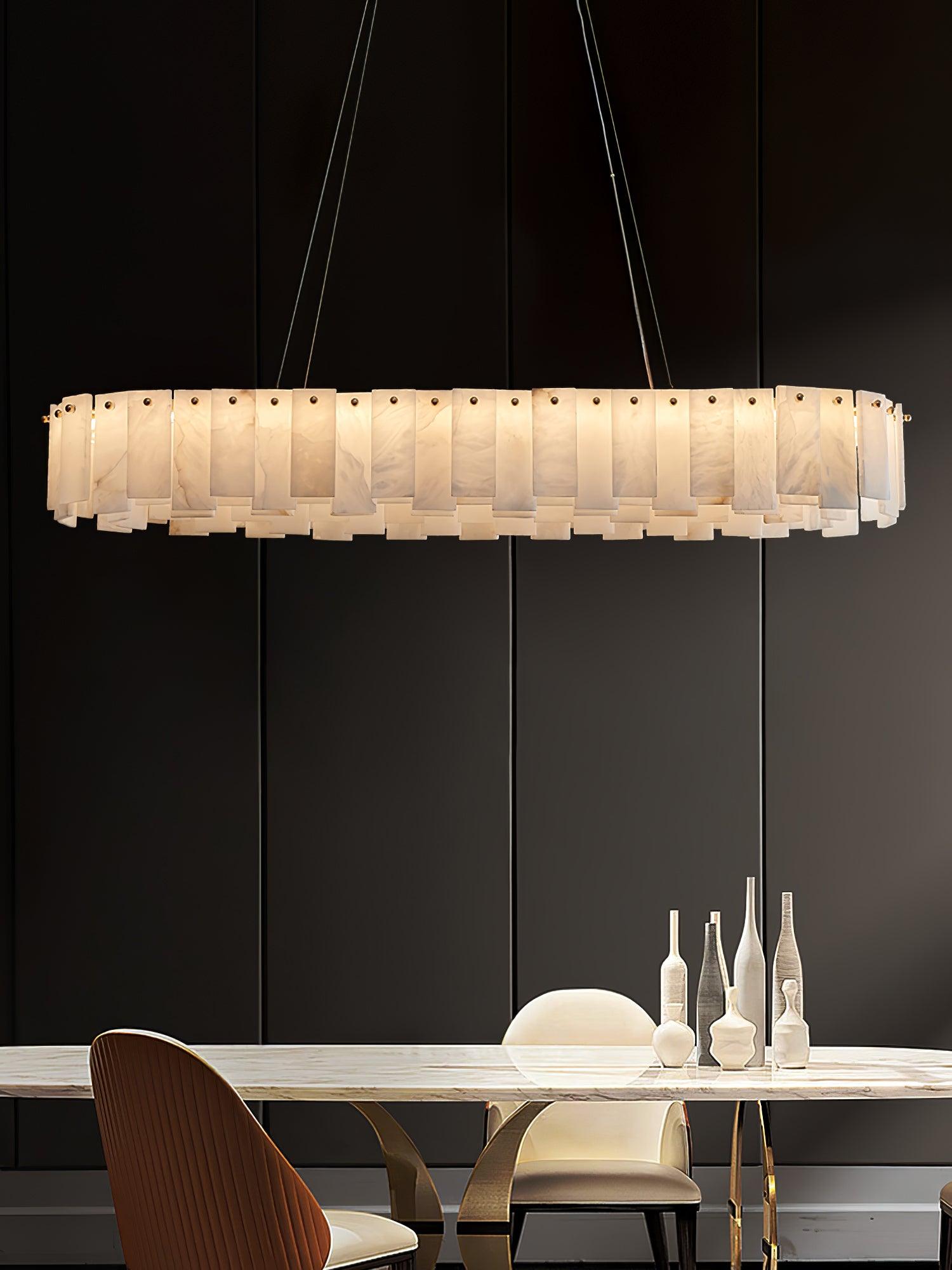 Flinchum Alabaster Chandelier