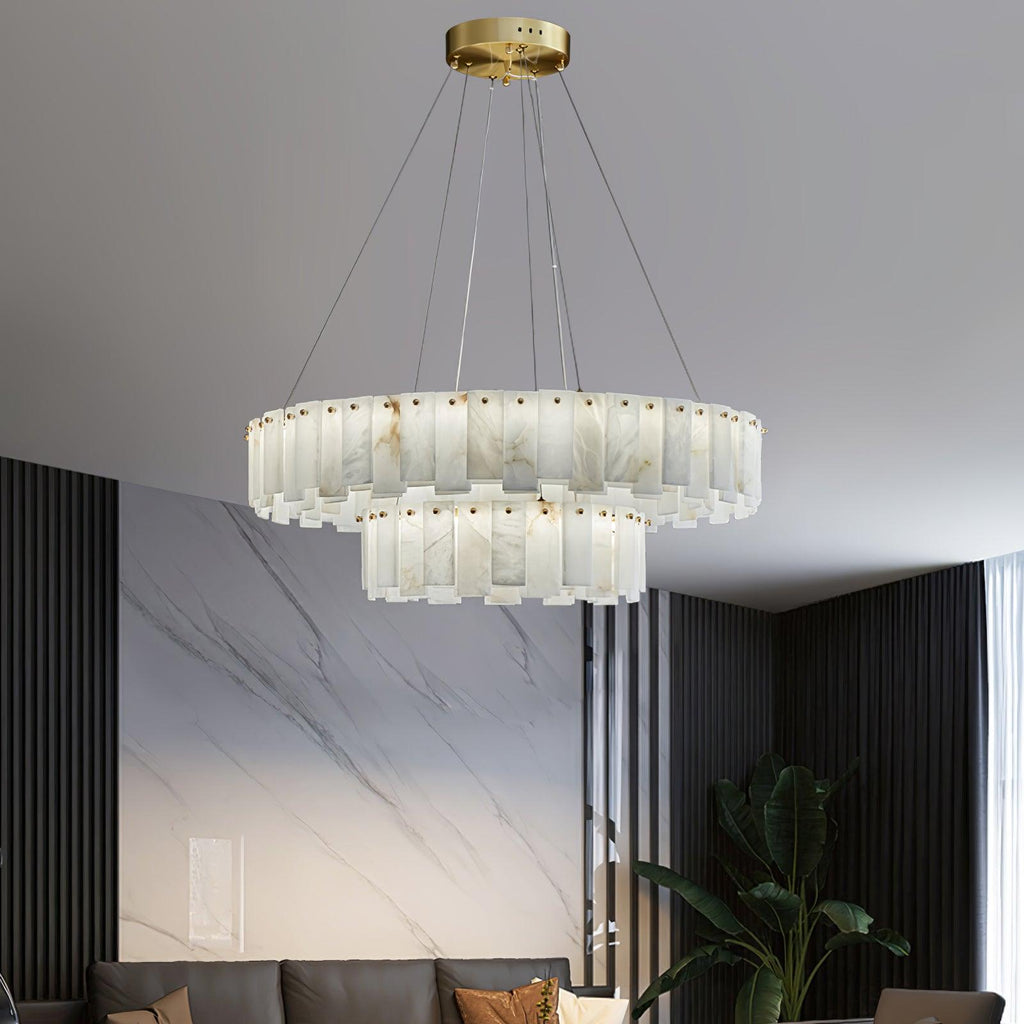 Flinchum Alabaster Chandelier