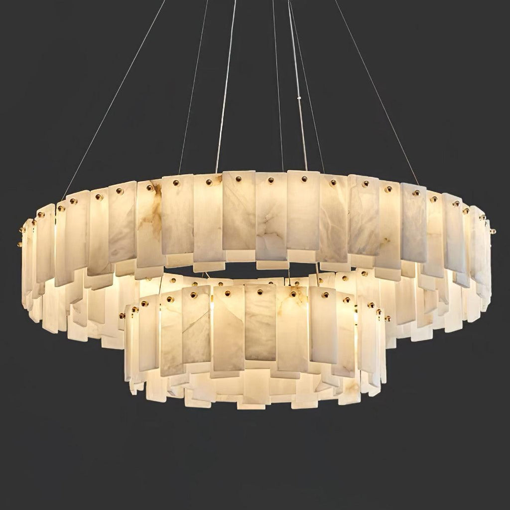 Flinchum Alabaster Chandelier