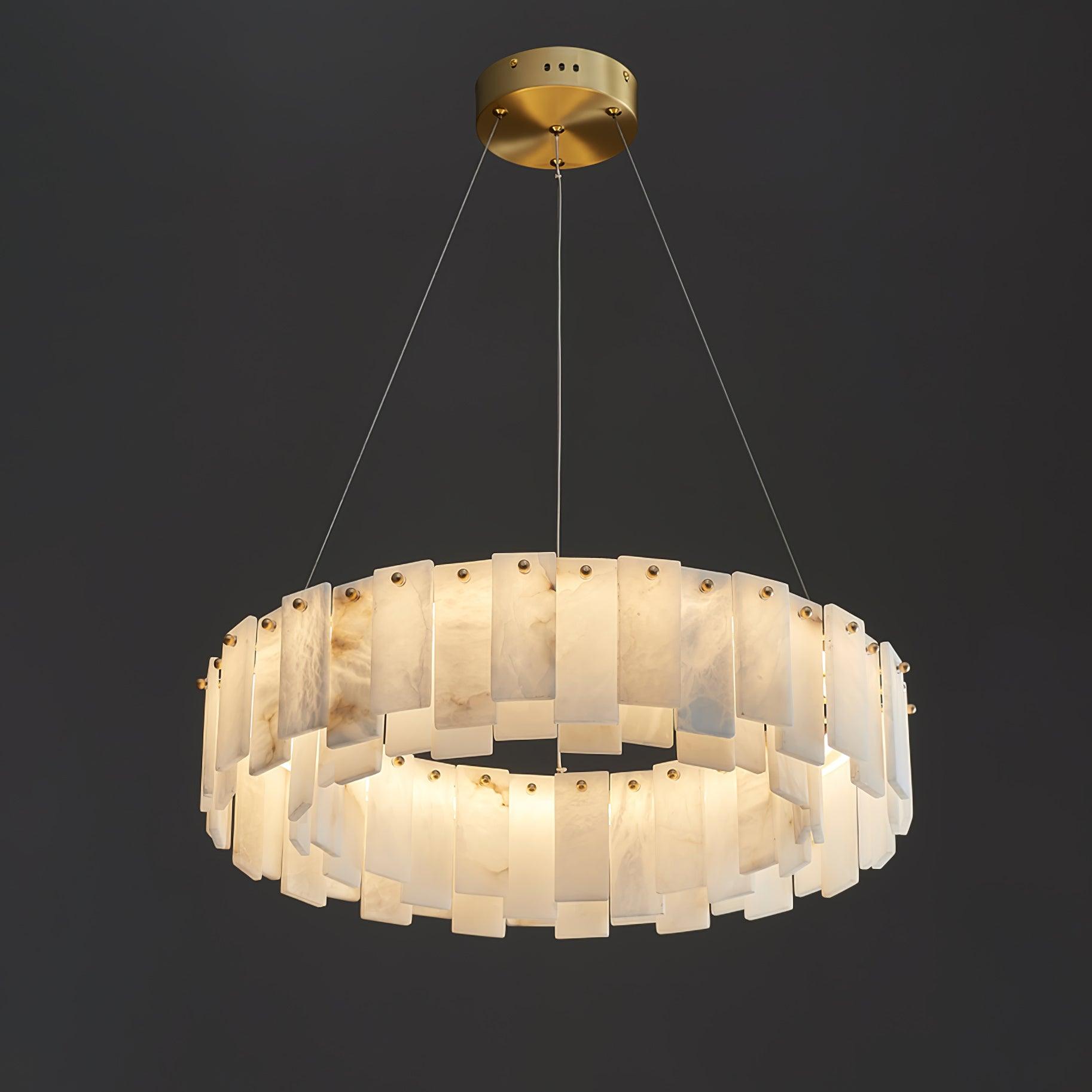Flinchum Alabaster Chandelier