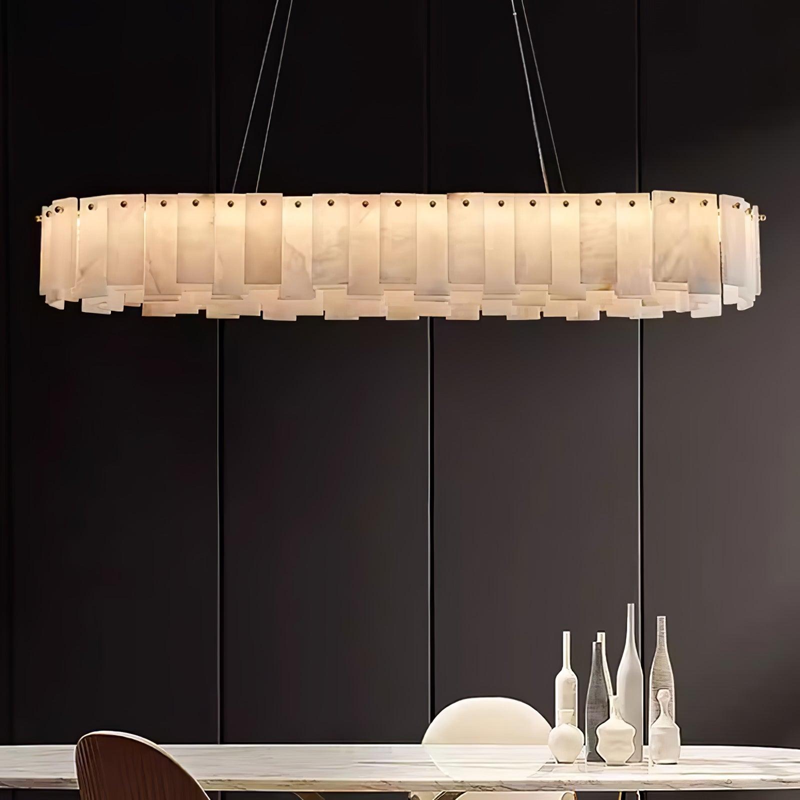 Flinchum Alabaster Chandelier
