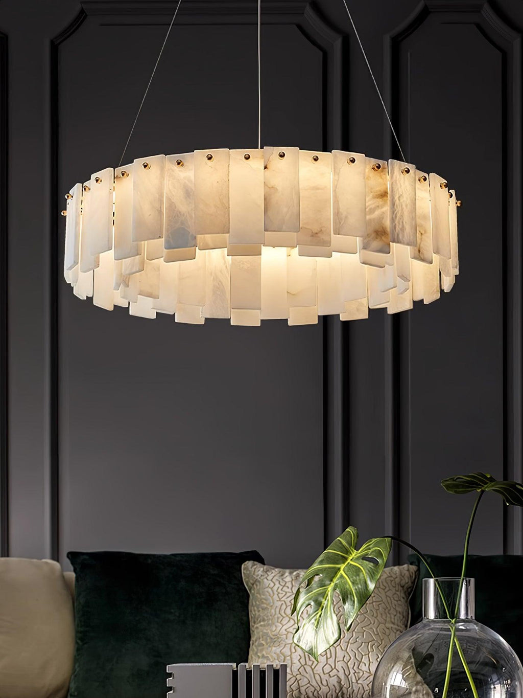 Flinchum Alabaster Chandelier
