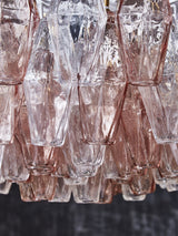 Murano Poliedri Glass Chandelier