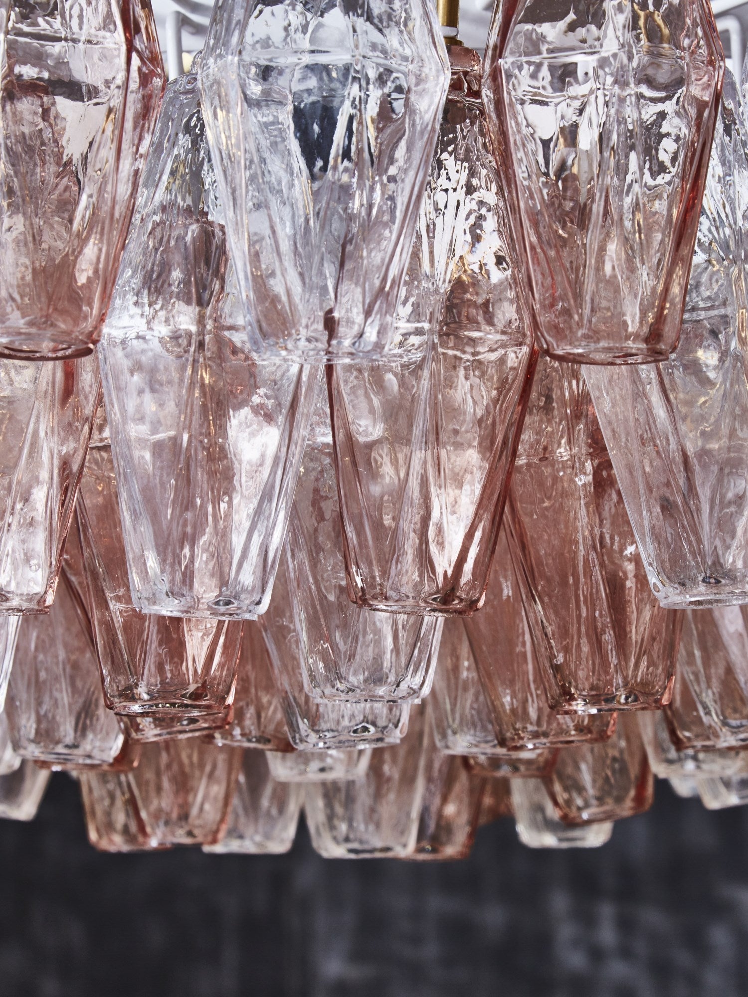 Murano Poliedri Glass Chandelier