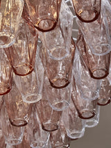 Murano Poliedri Glass Chandelier