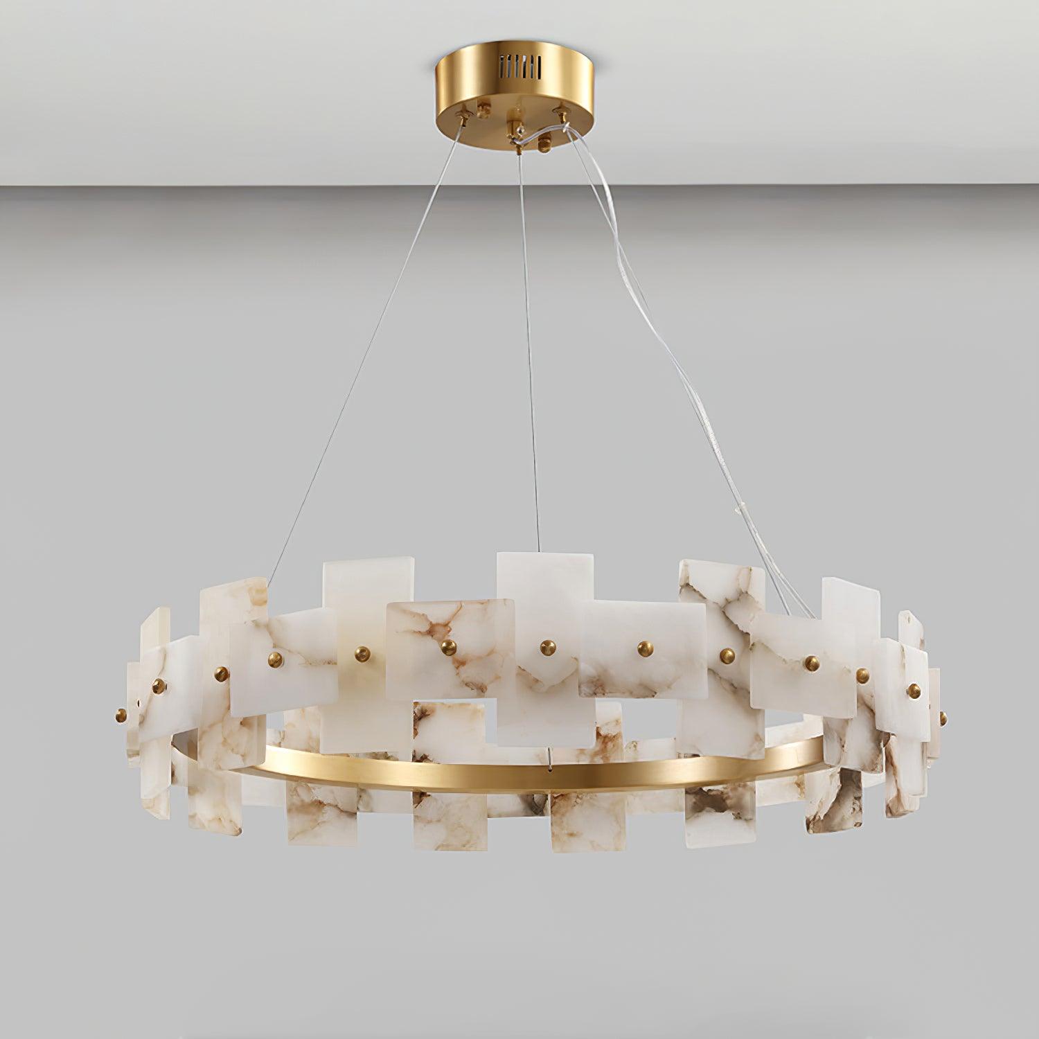 Verne Alabaster Chandelier