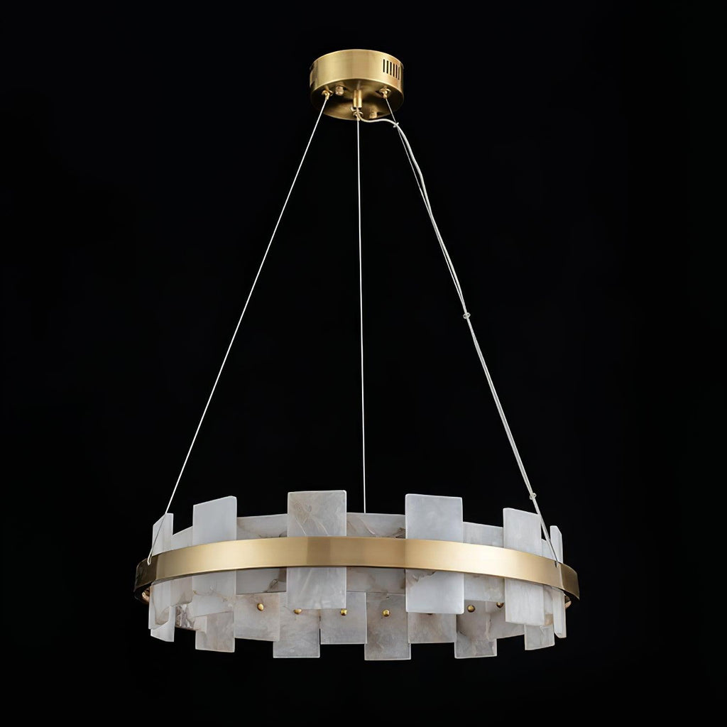Verne Alabaster Chandelier