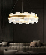 Verne Alabaster Chandelier
