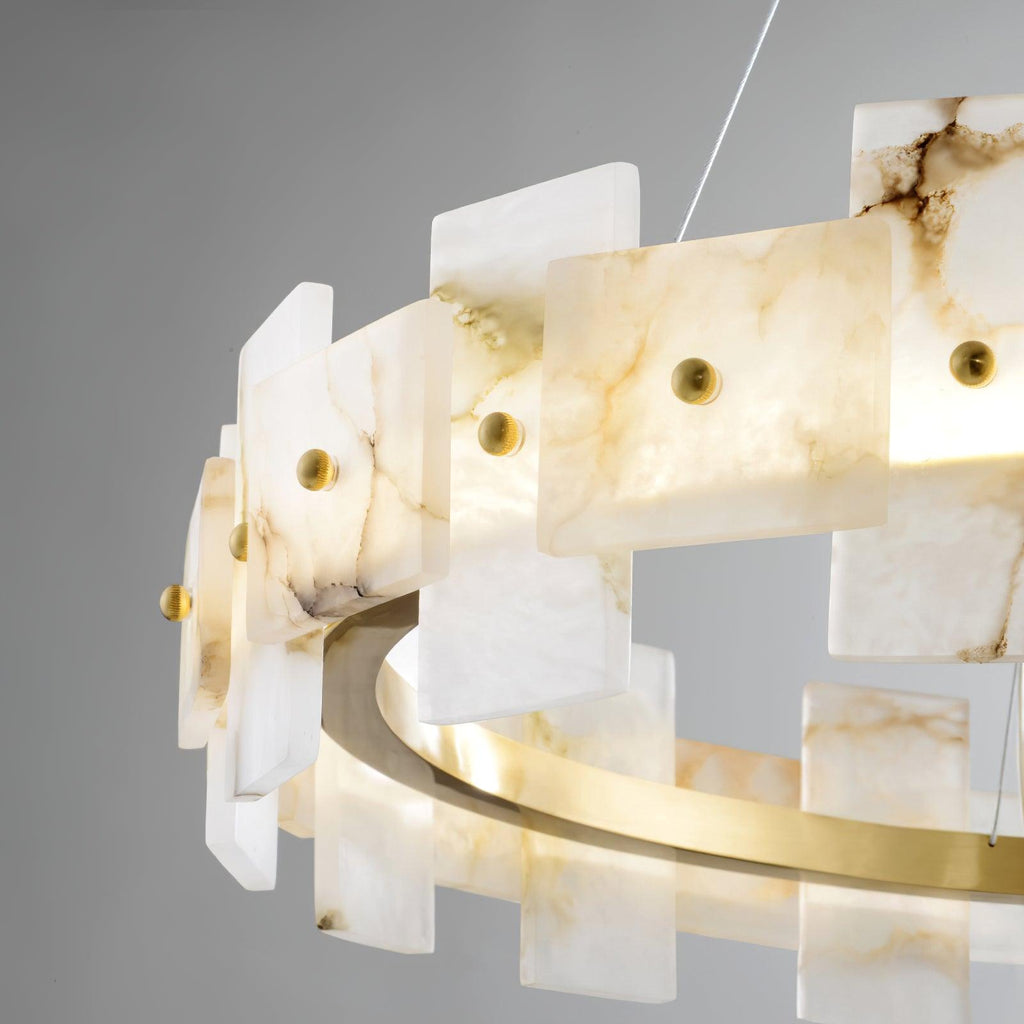 Verne Alabaster Chandelier