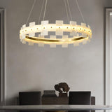 Verne Alabaster Chandelier