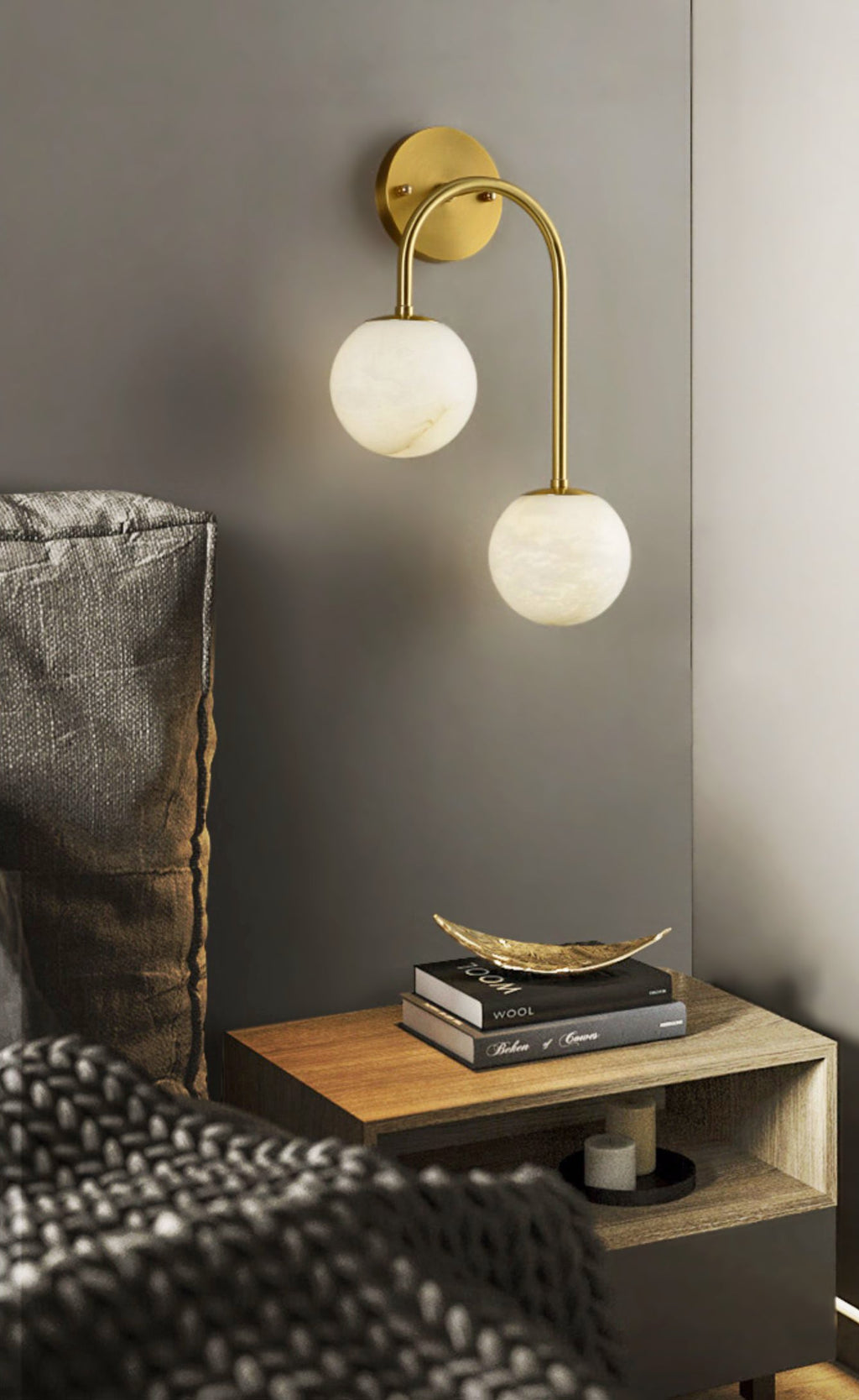 Cheryl Alabaster Wall Sconce