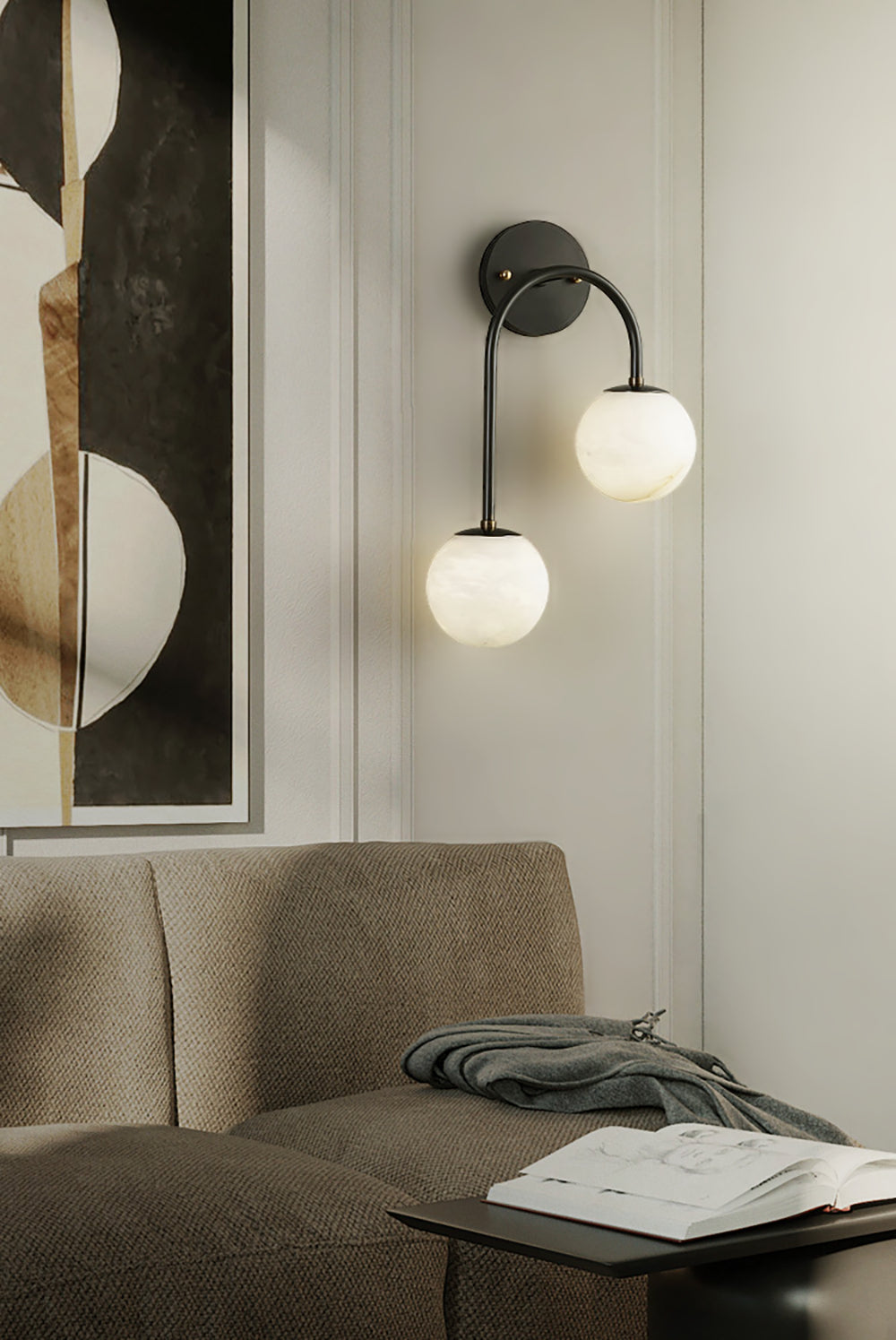 Cheryl Alabaster Wall Sconce