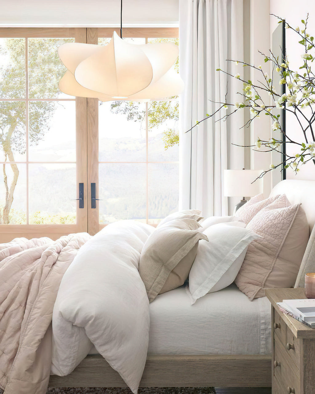 Cirrus Silk Pendant Light