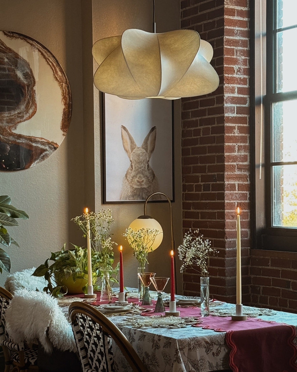 Cirrus Silk Pendant Light