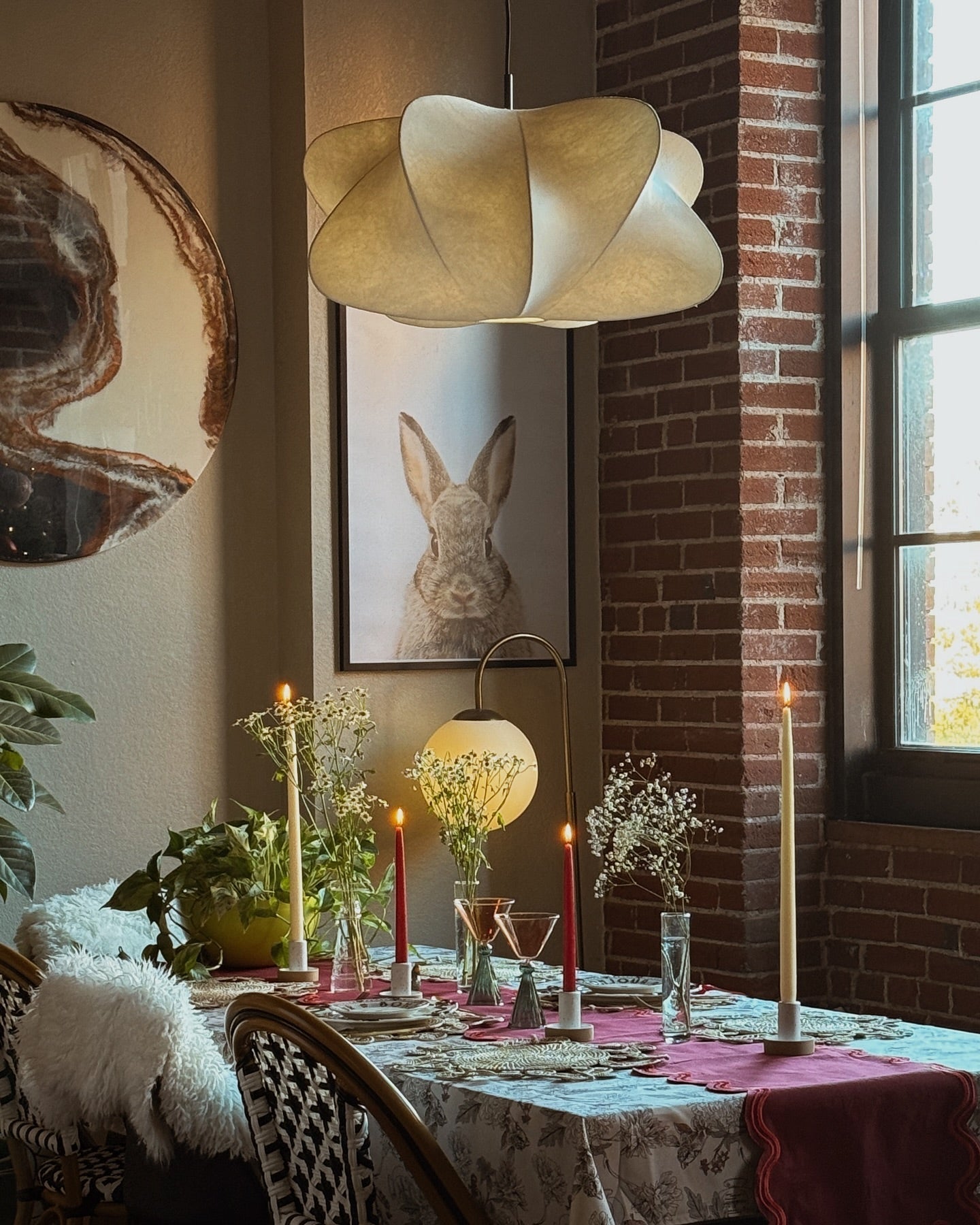 Cirrus Silk Pendant Light