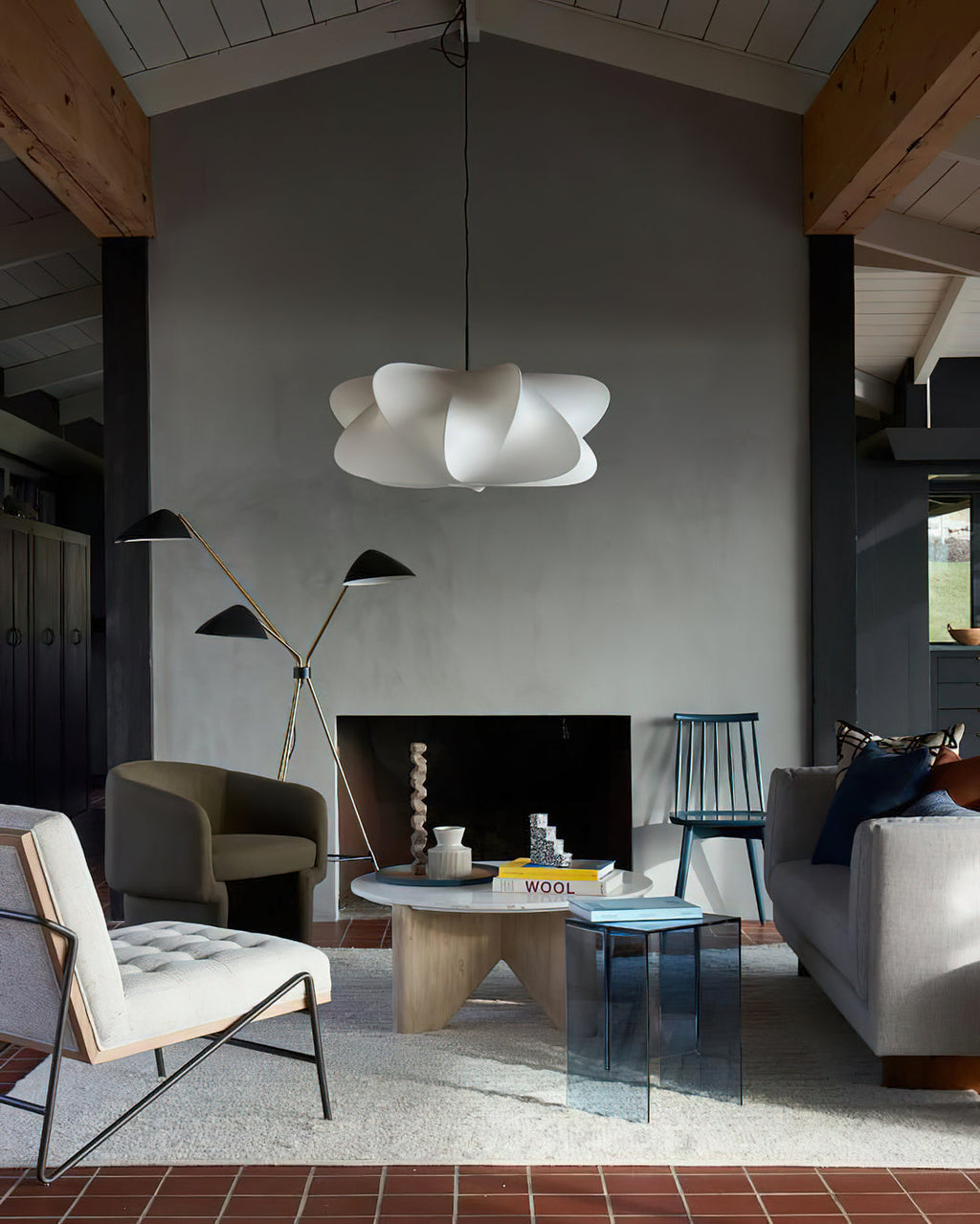 Cirrus Silk Pendant Light